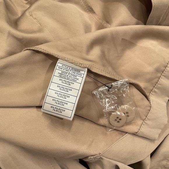Jack by BB Dakota lightweight neutral jacket. Brand New with tags! - Picture 9 of 9